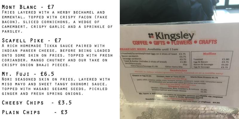 The Orange Tree Menu