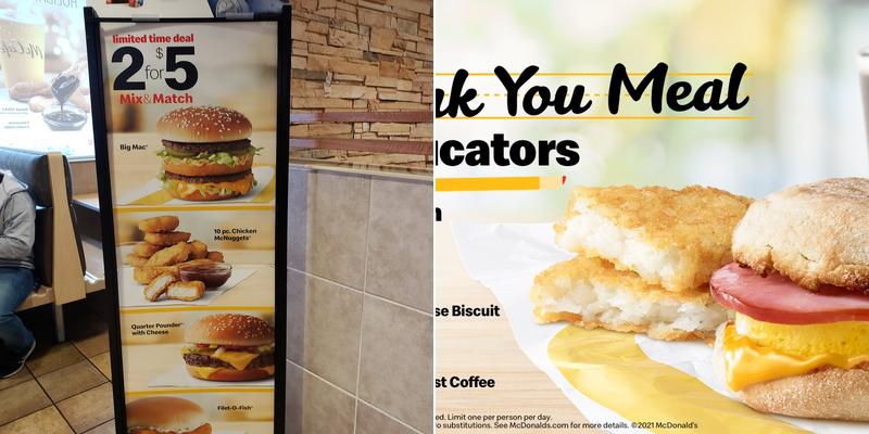 McDonald's Menu