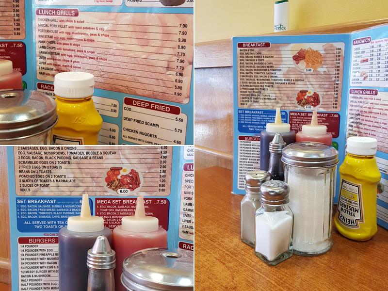 Goring Cafe Restaurant Menu