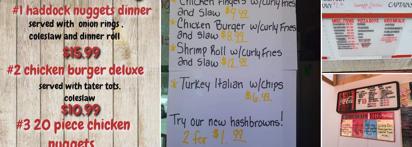 Deano's Menu