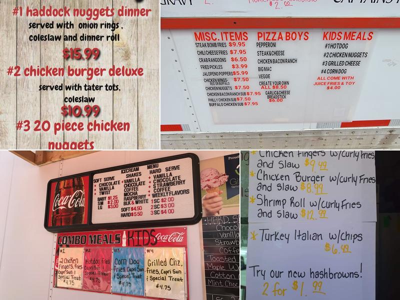 Deano's Menu