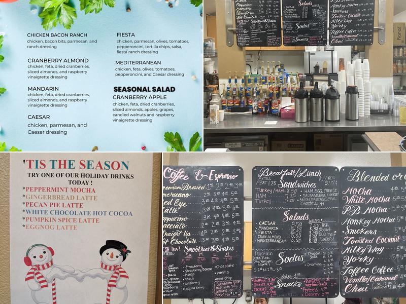 Beanster's Espresso Menu