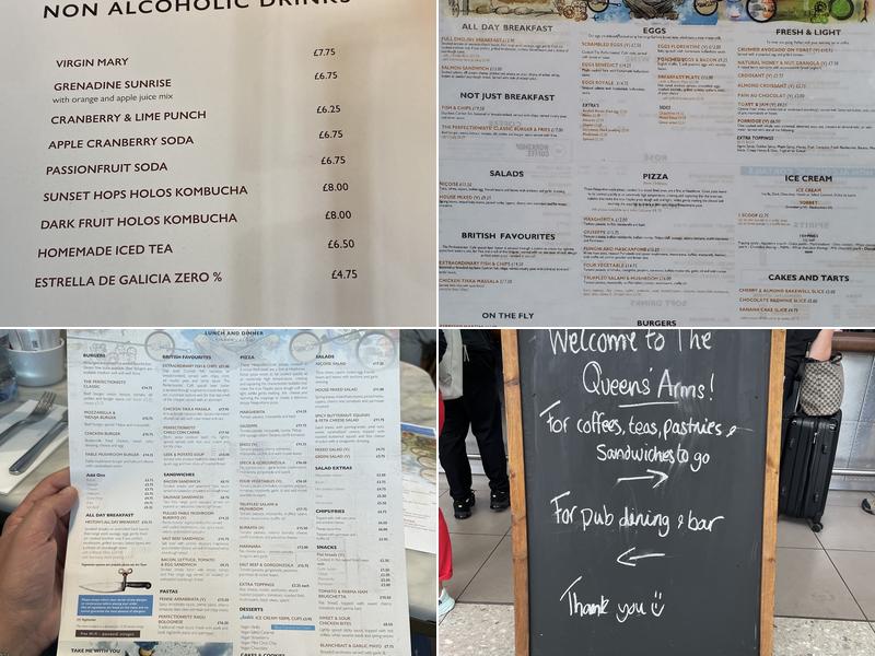 The Perfectionists’ Café Menu