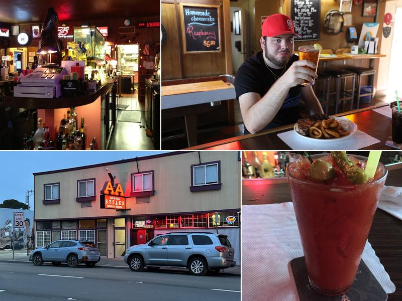 A A Bar & Grill 929 4th St, Eureka