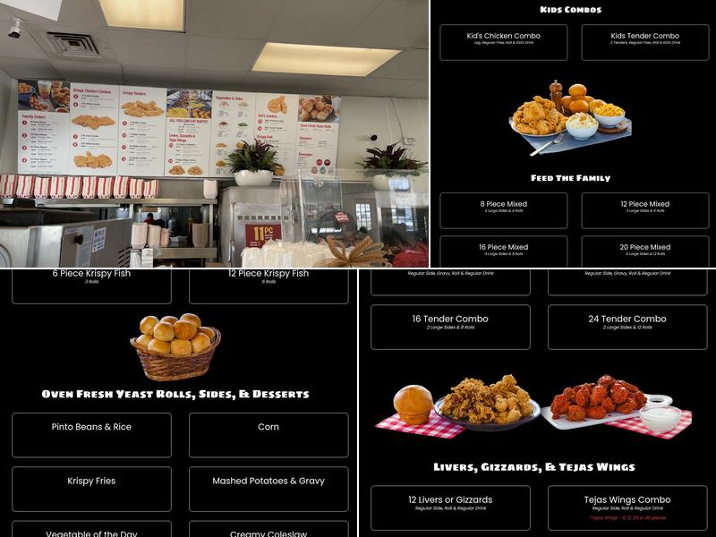 Hartz Chicken Buffet Menu