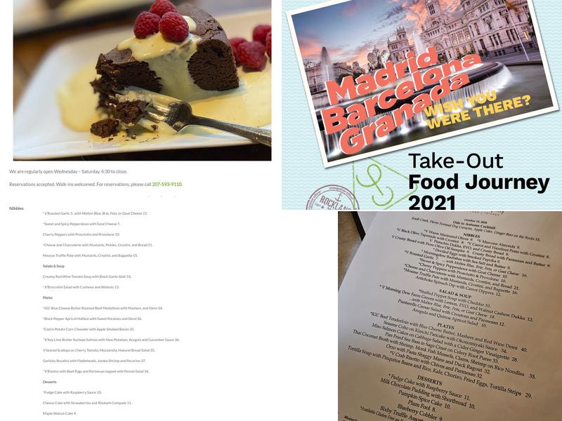 In Good Company Menu