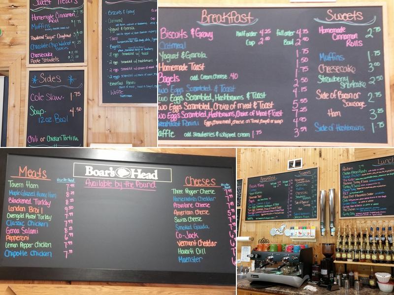 Kick Start Cafe Menu