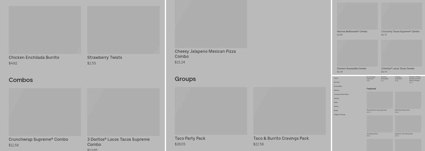 Taco Bell Menu