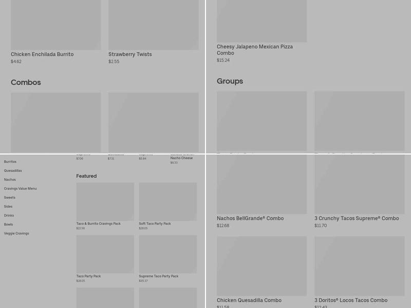 Taco Bell Menu