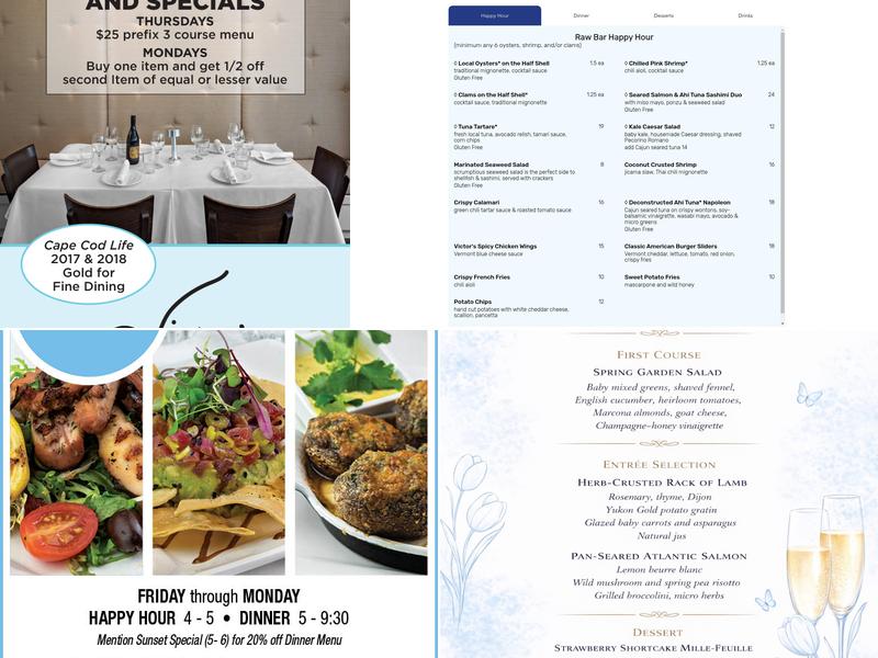 Victor's Menu