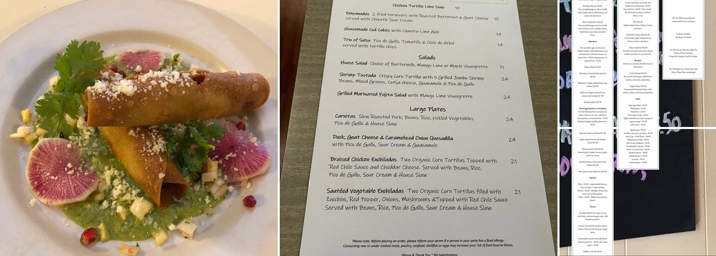 Chach Menu