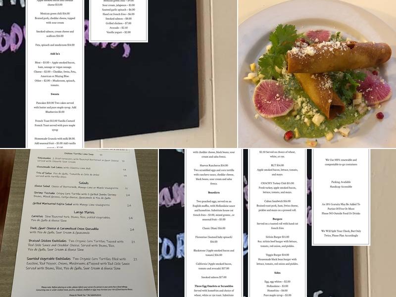 Chach Menu