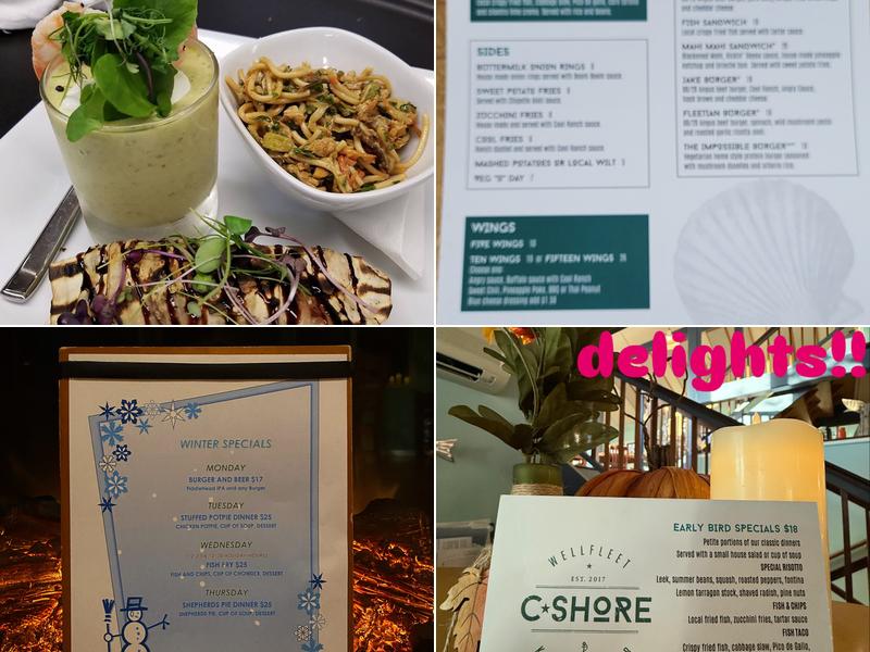 CShore Kitchen and Bar Menu