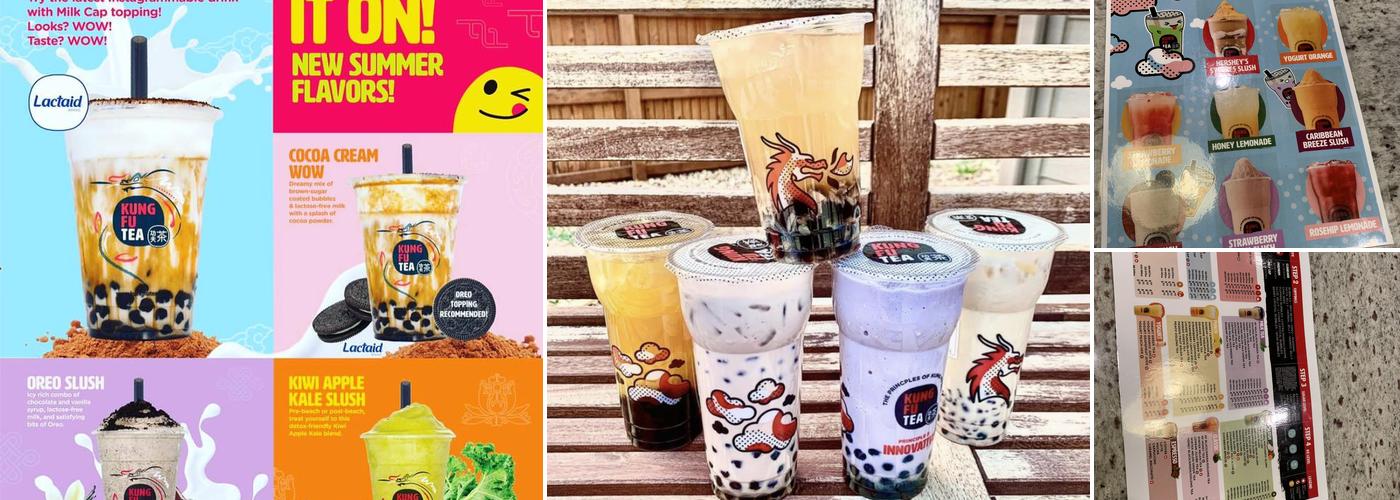 Kung Fu Tea Menu