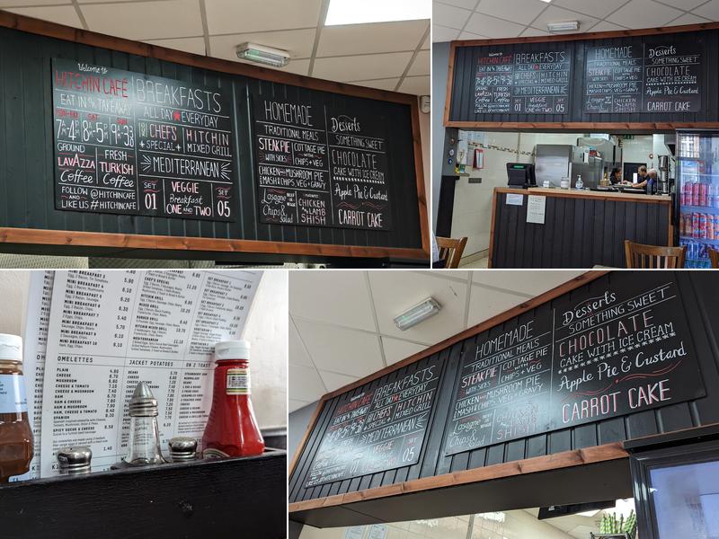 Hitchin Cafe Menu
