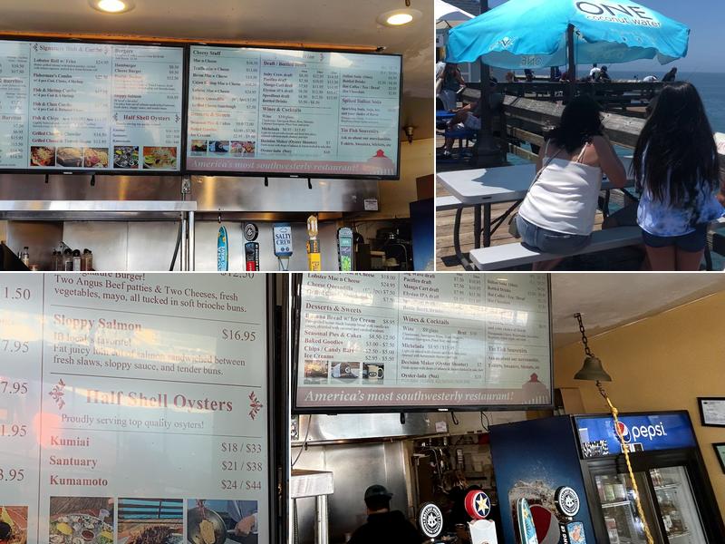 The Tin Fish Menu