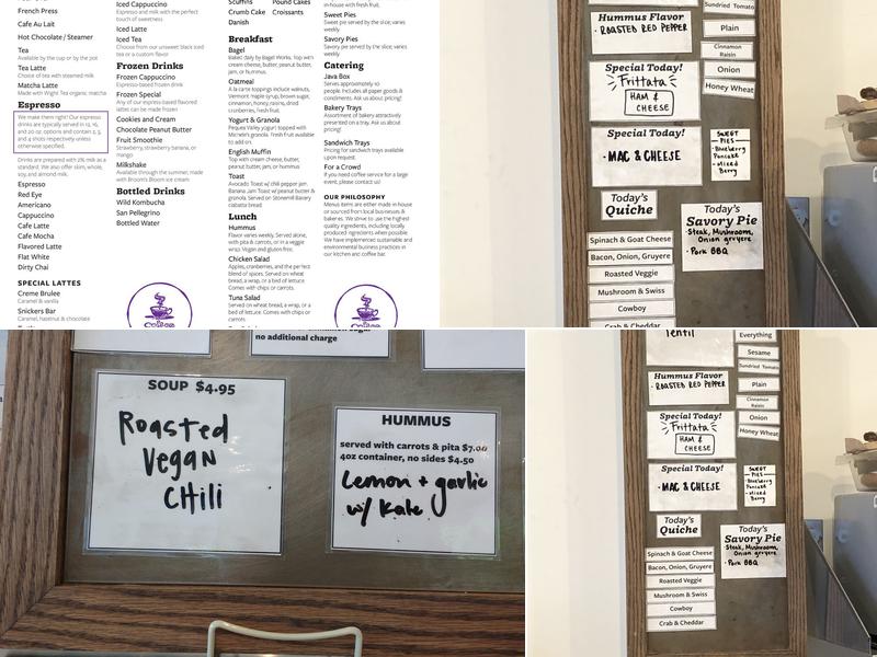 Coffee Coffee Menu