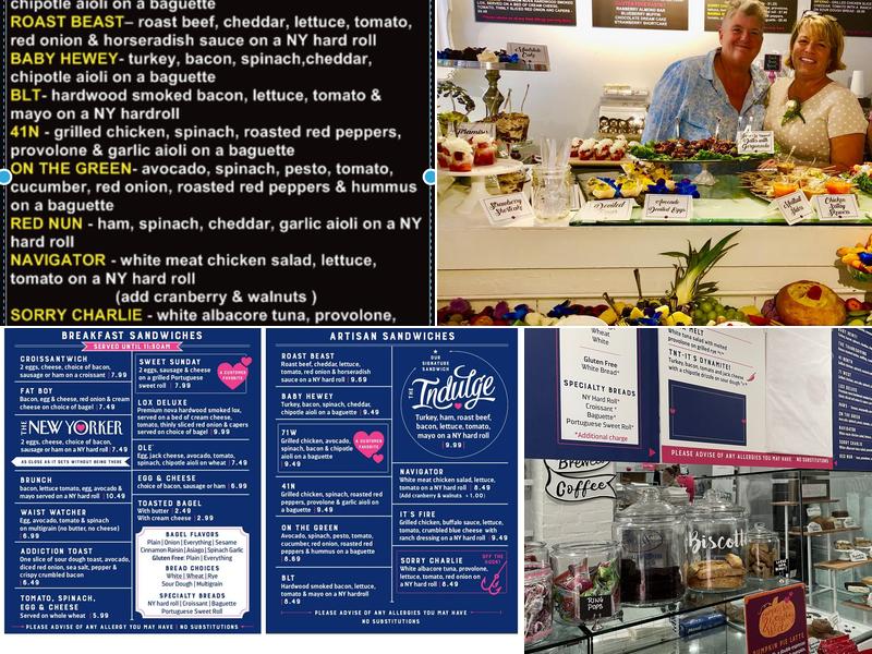 Indulge Coffee and Sandwich Co. Menu