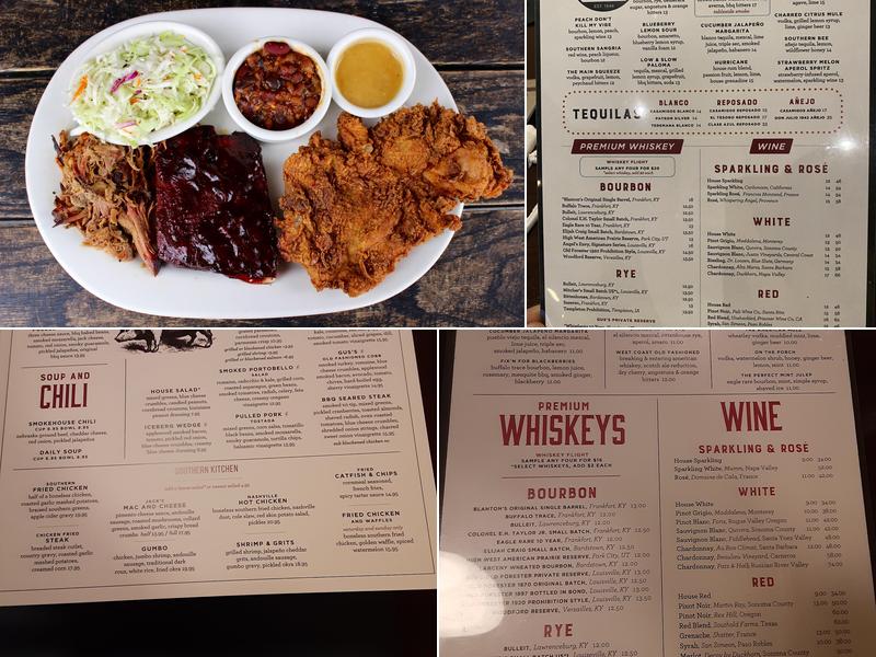 Gus's BBQ Menu
