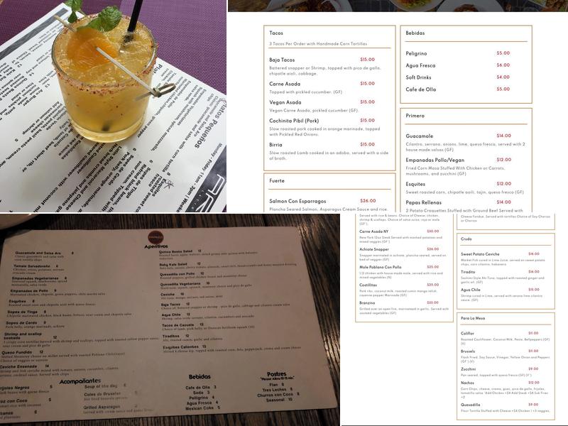 Aro Latin Menu