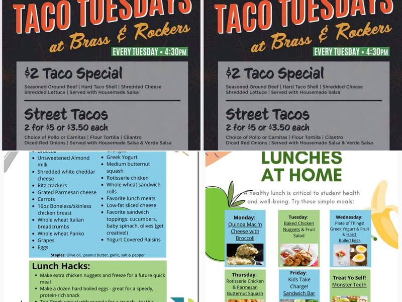 Frontline Restaurant Menu