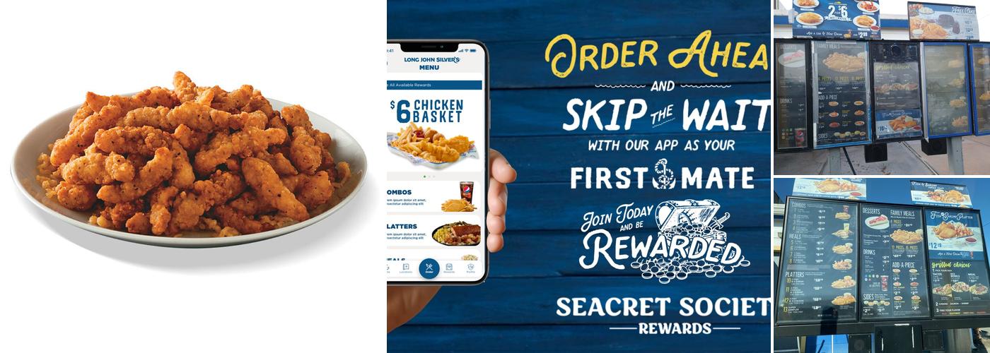 Long John Silver's Temp Menu