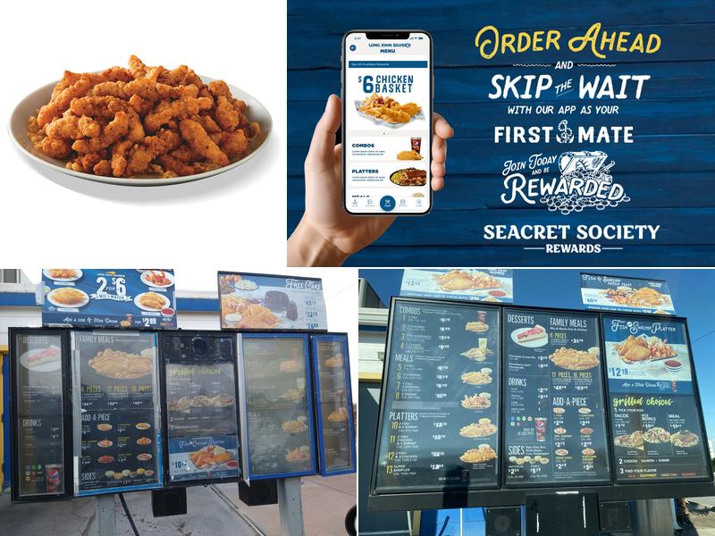 Long John Silver's Menu