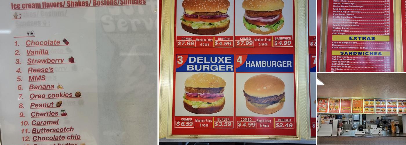 Kings Drive-In Menu