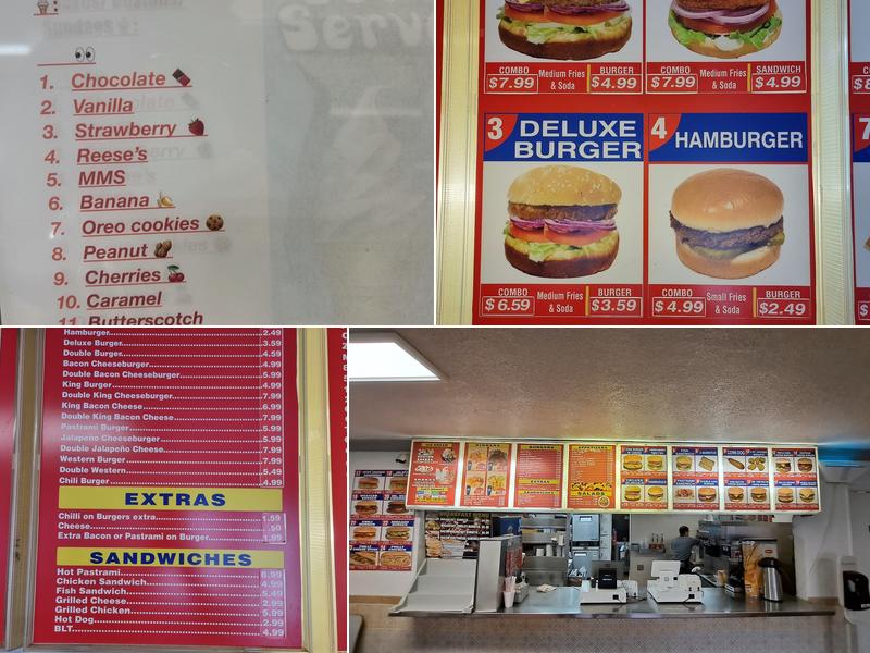 Kings Drive-In Menu