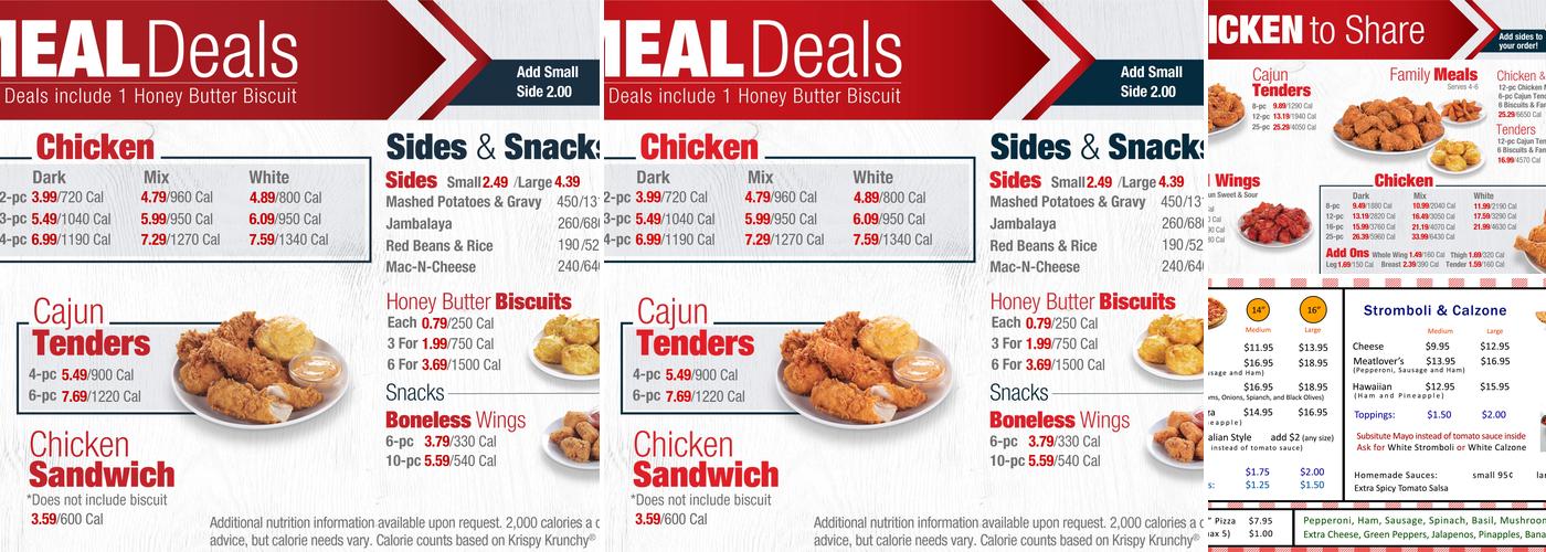 Viva Pizza & Wings Menu