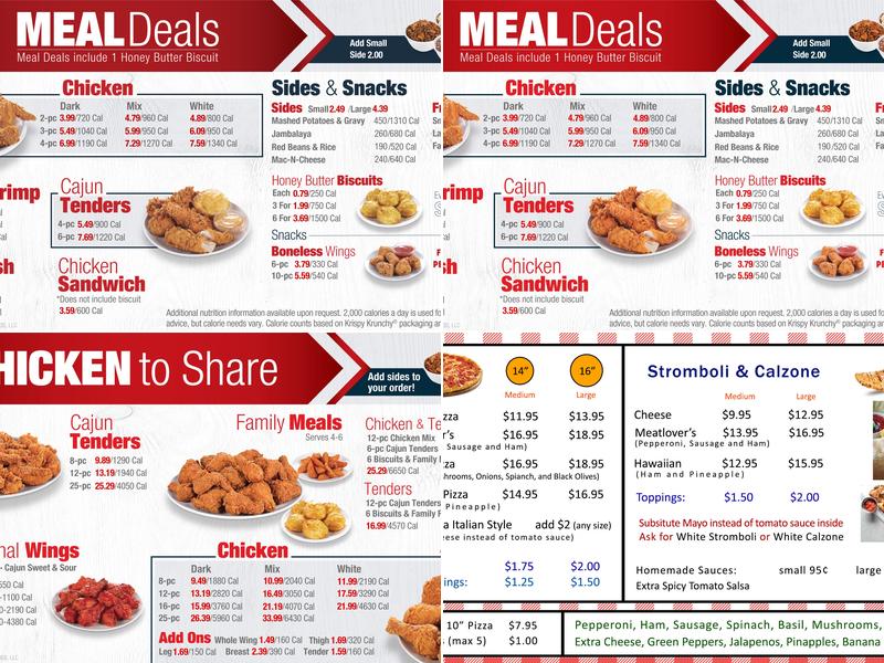 Viva Pizza & Wings Menu