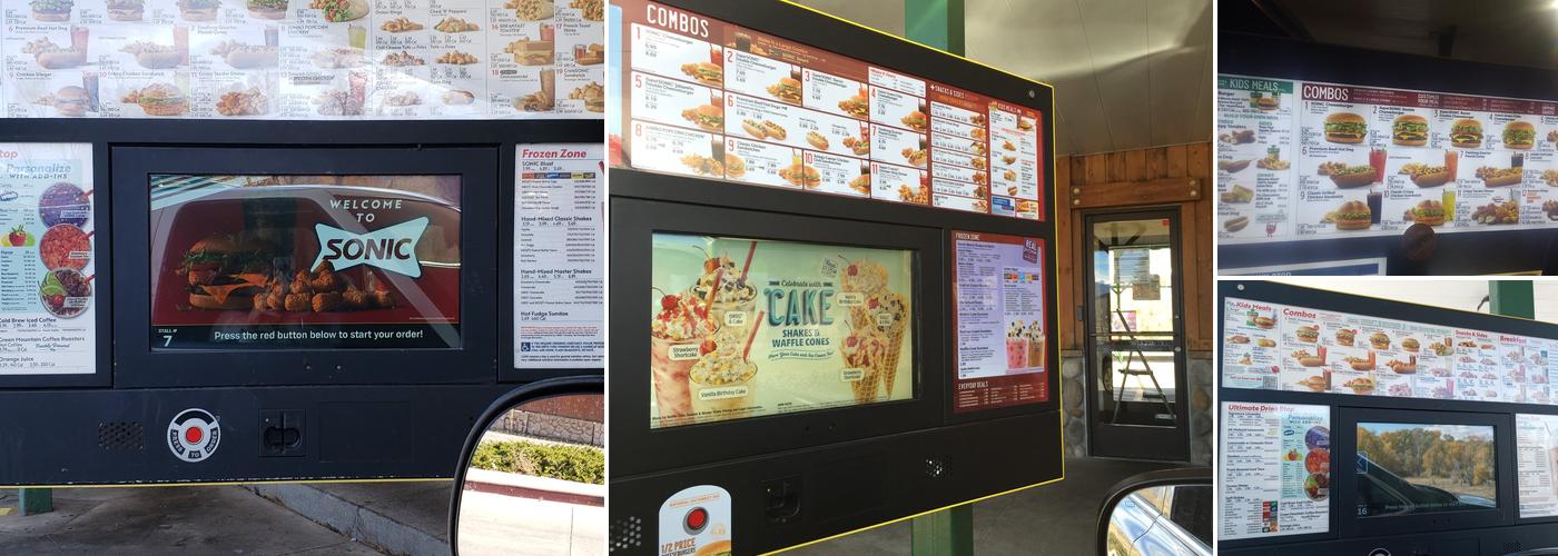 Sonic Drive-In Menu