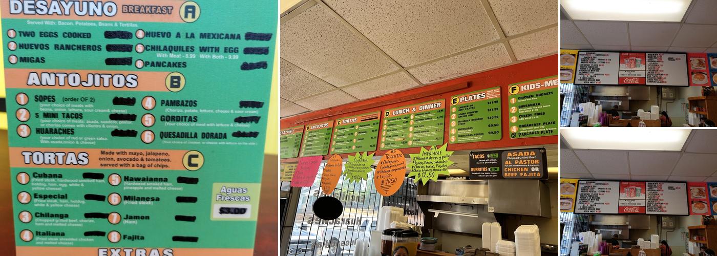 Daisy's Menu