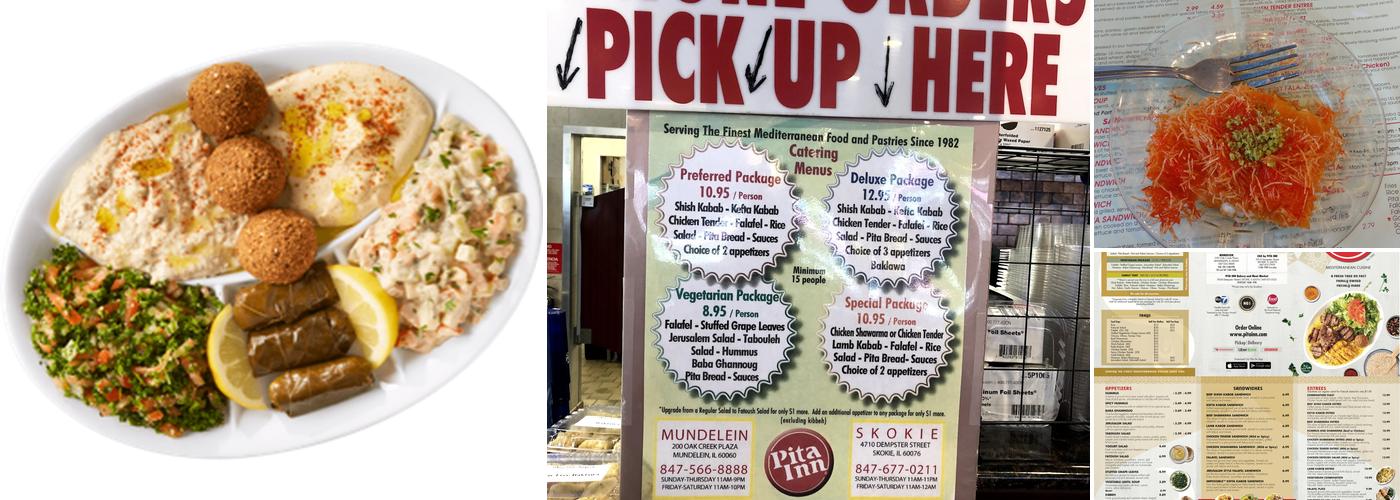 Pita Inn Menu
