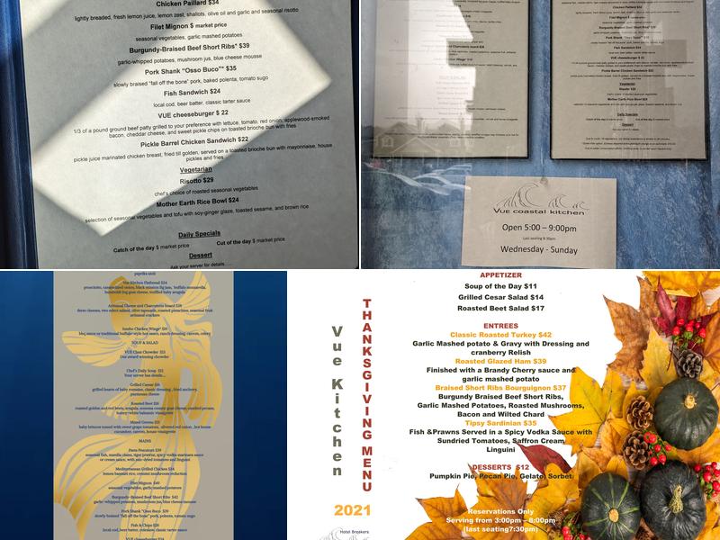 Vue Kitchen Menu