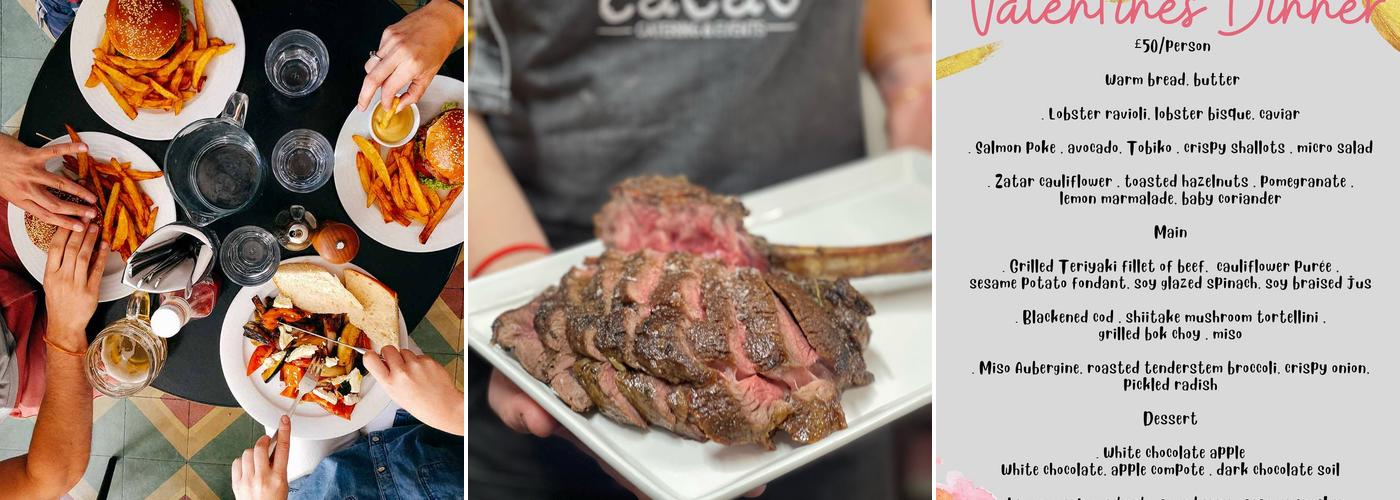 Cacao Bean Café and Restaurant Menu