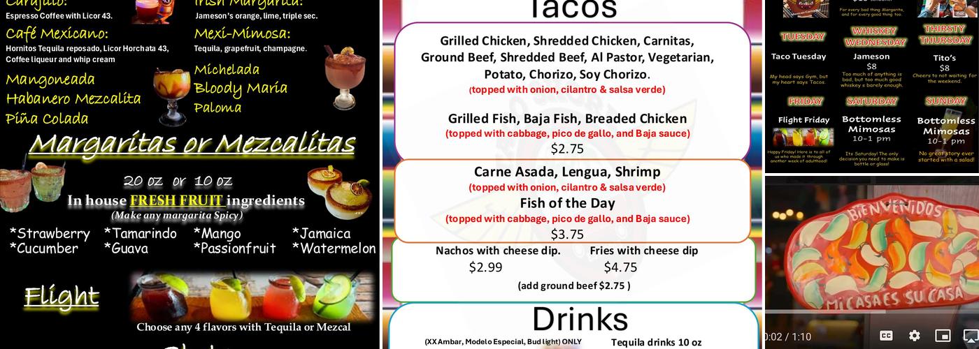 Taco Shore Long Beach Menu
