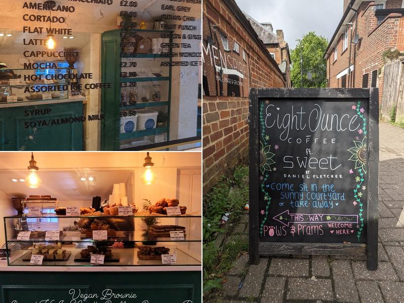 Eight Ounce Coffee Menu