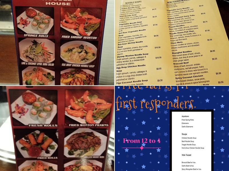 The Noodle House Menu