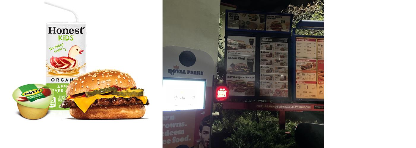Burger King Menu