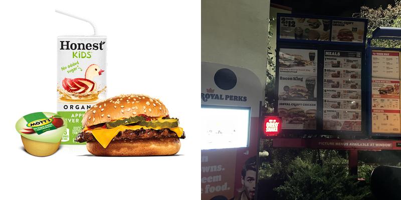 Burger King Menu