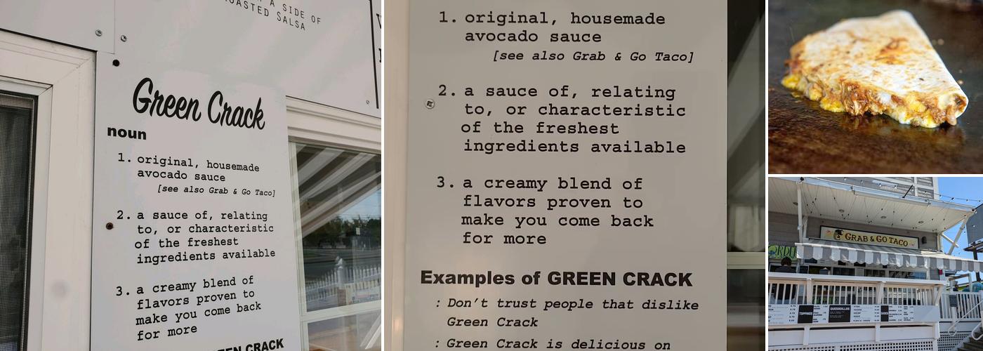 Grab & Go Taco Menu