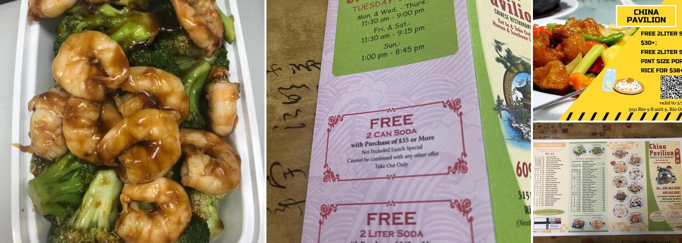 China Pavilion Menu