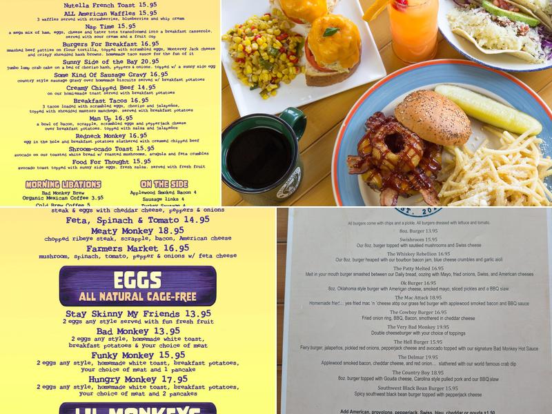 Bad Monkey OC Menu