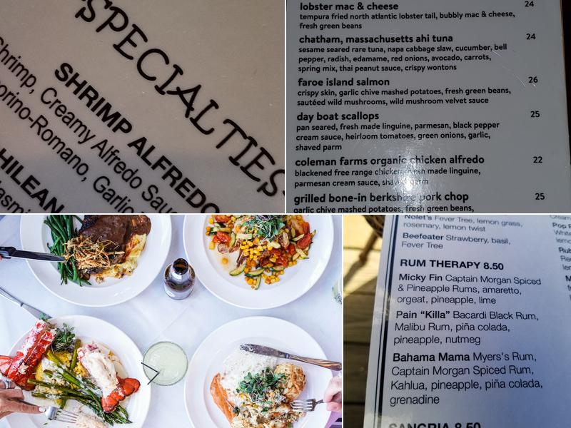 Micky Fins Bar & Grill Menu