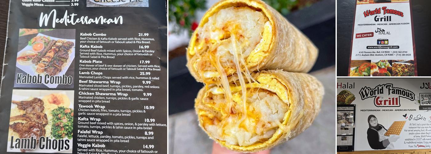 World Famous Grill (Bell) Menu