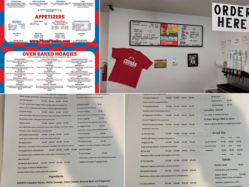 Perfect Pizza Plus Menu