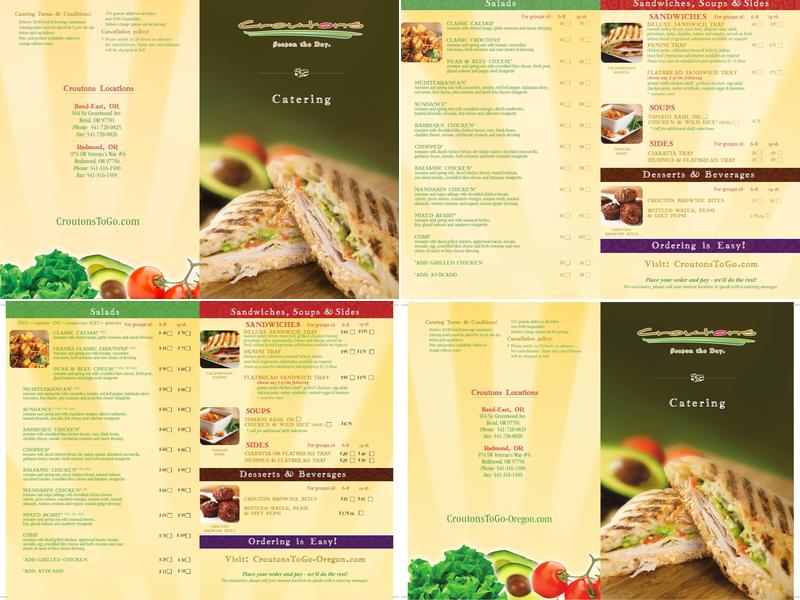 Croutons Redmond Menu