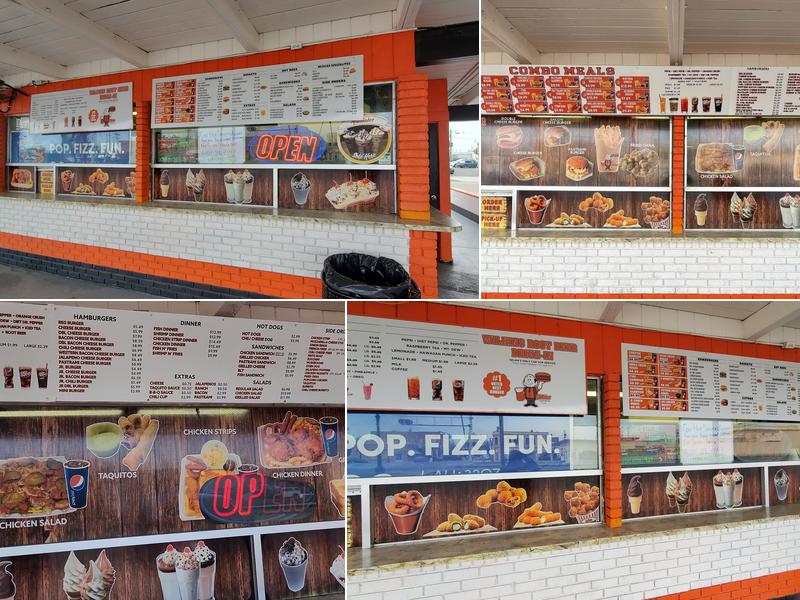 Wilkin's Drive-In Menu