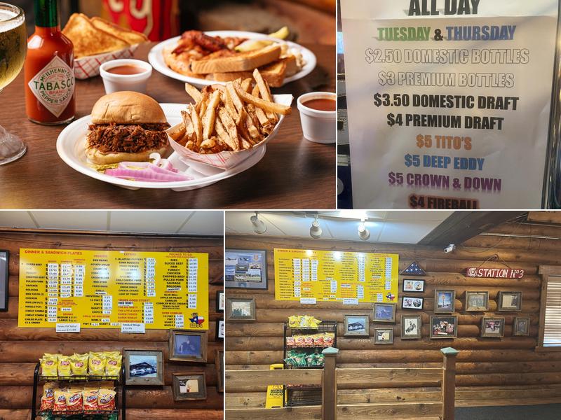 Texas Pit BBQ Menu